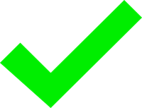 green checkmark